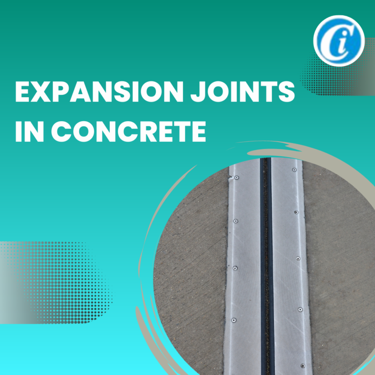 Expansion Joints in Concrete - Cameo Inc.